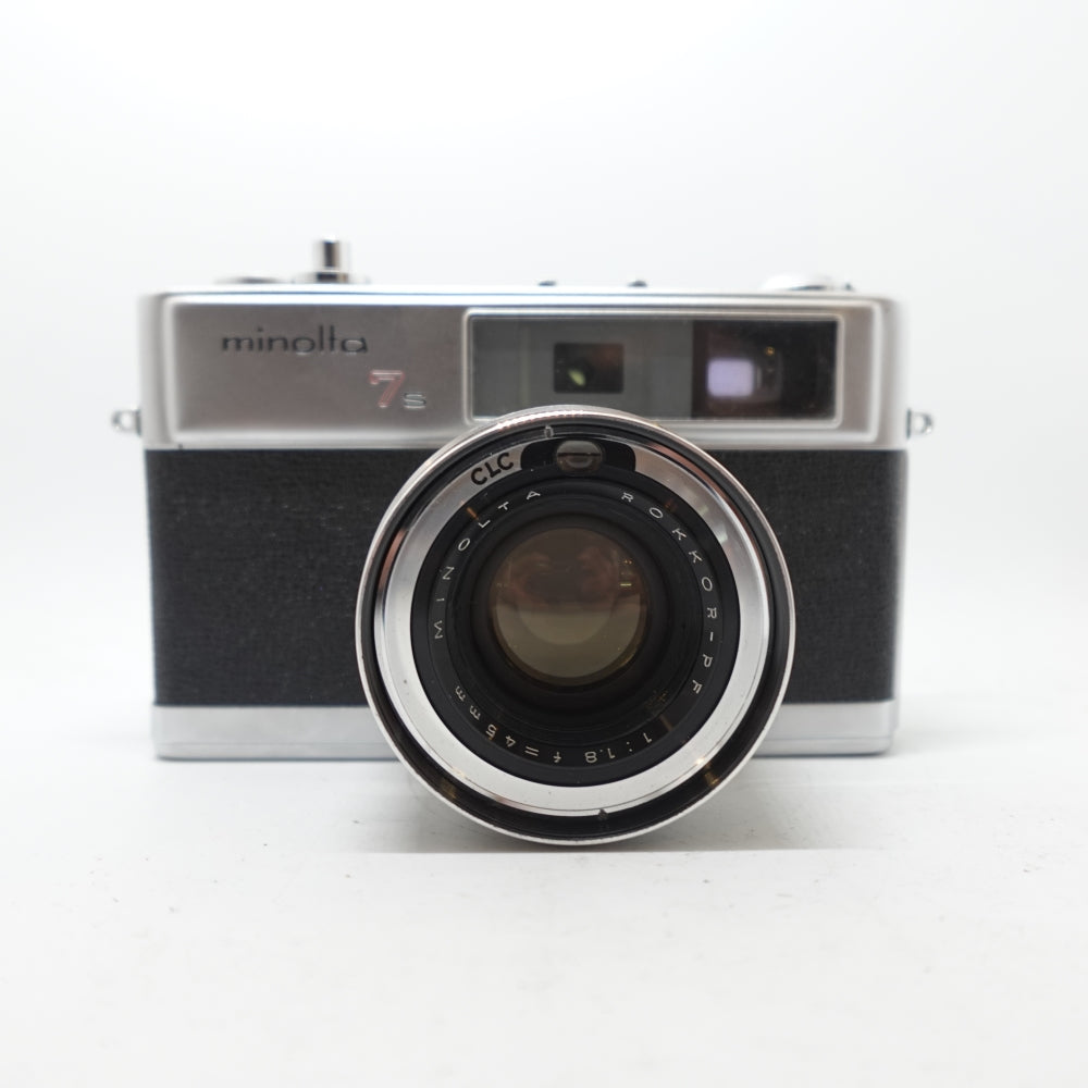Used Minolta Hi-Matic 7s 35mm Rangefinder Camera | Chrome | U9