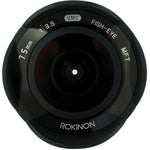 Rokinon 7.5mm f/3.5 Ultra Wide-Angle Fisheye Lens for Micro 4/3 | Black