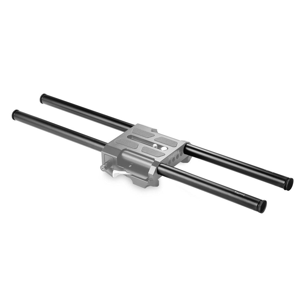 SmallRig 15mm Aluminum Rod | Pair, Black, 16"
