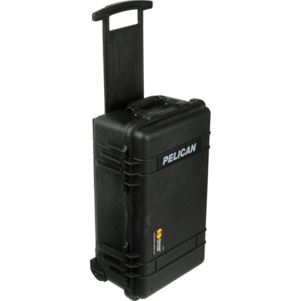 Pelican 1510 Carry On Case with Yellow and Black Divider Set | Black