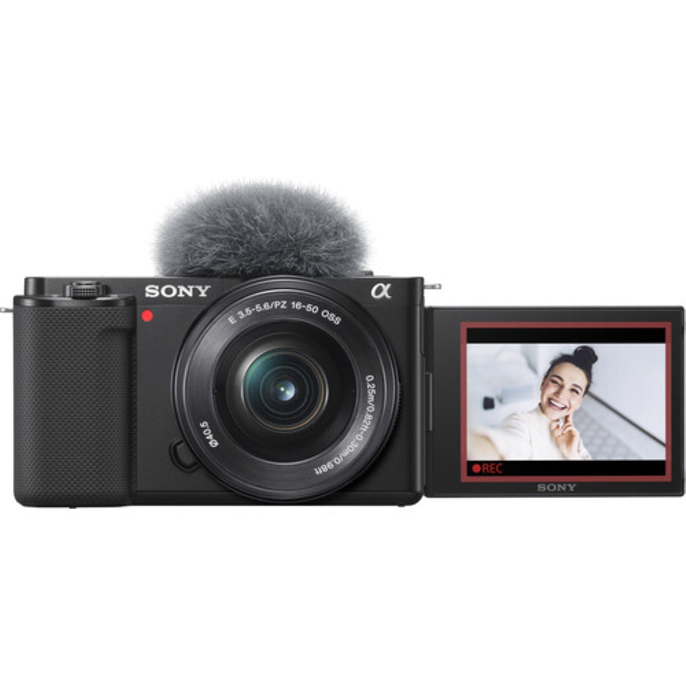 Sony ZV-E10 Mirrorless Camera with 16-50mm Lens | Black