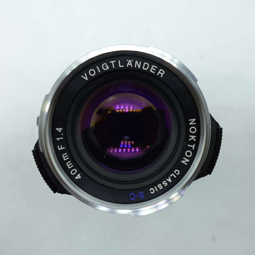 Used Voigtlander Nokton 40mm f/1.4 M - U8