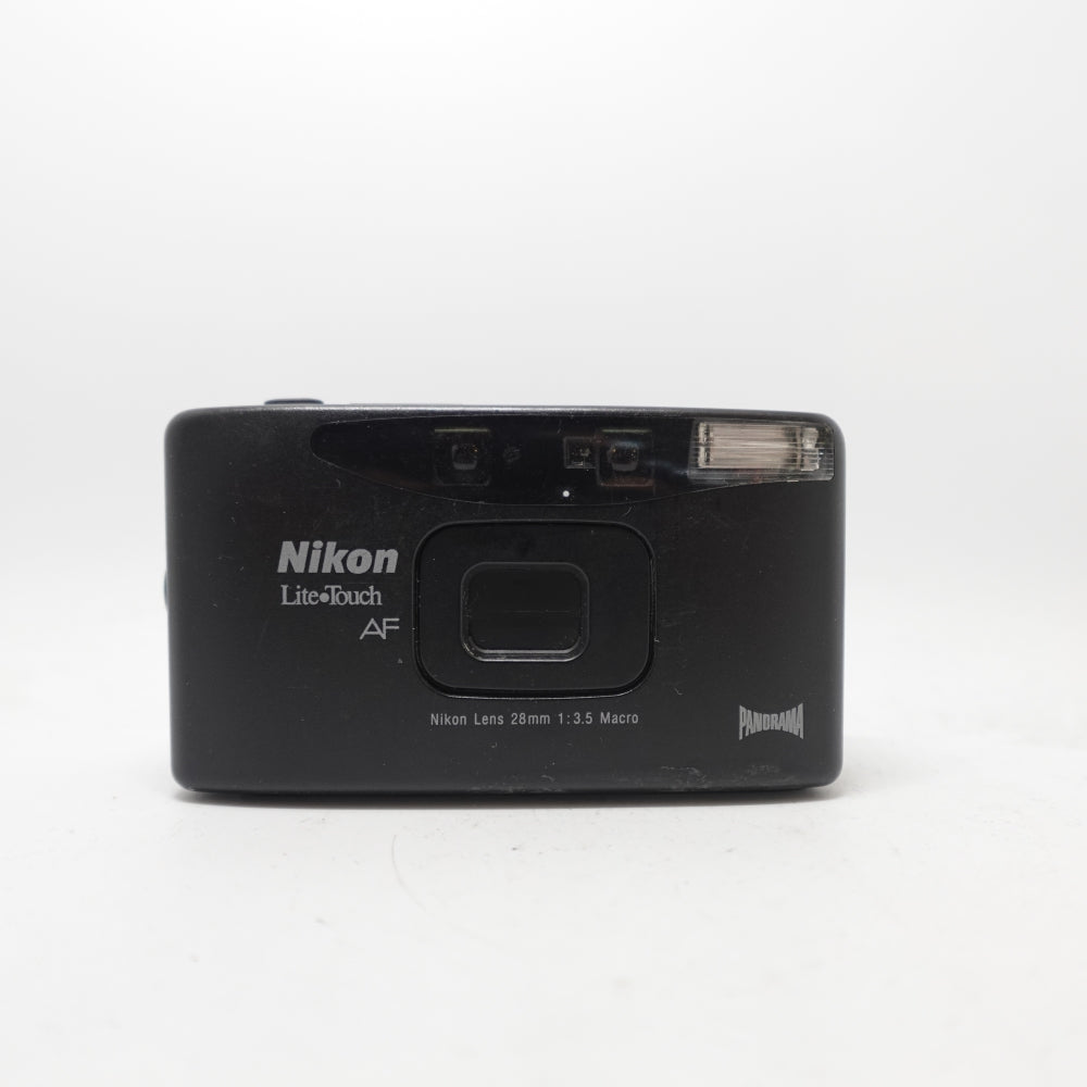 Used Nikon Lite Touch AF 35mm Point and Shoot Camera | Black | U7