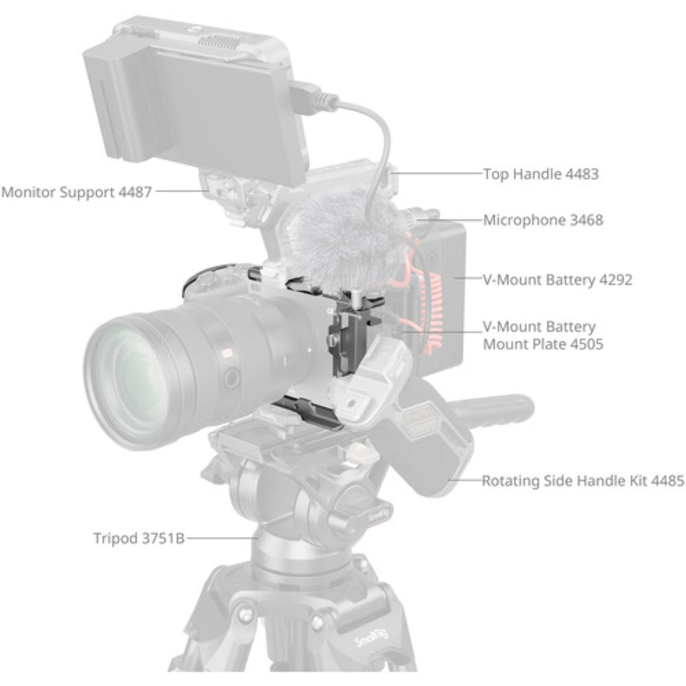 SmallRig HawkLock Quick Release Cage Kit for Sony FX3 and FX30