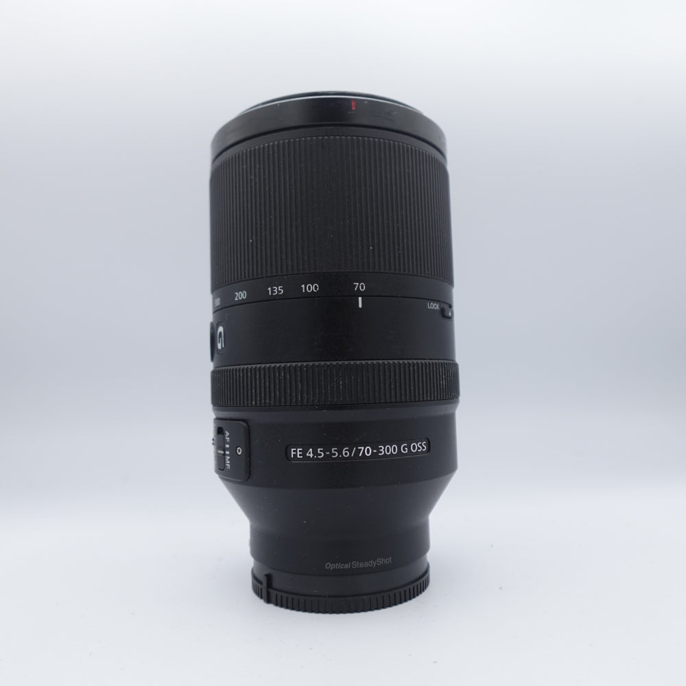 Used Sony FE 70-300mm f/4.5-5.6 G OSS Mirrorless Lens | Black | U9