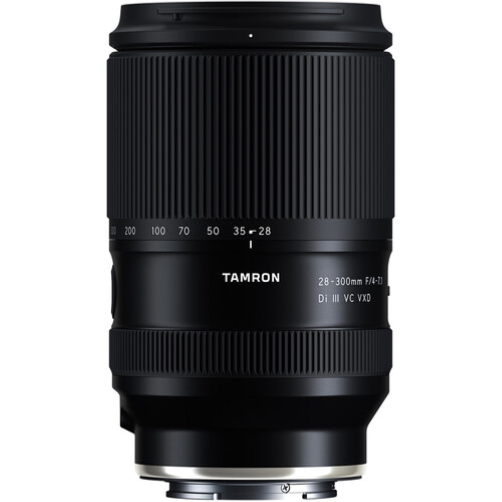 Tamron 28-300mm f/4-7.1 Di III VC VXD Lens Compatible with E Mount (Full Frame) Bundle with Tiffen Filter Set + Lens Cap Keeper + Cleaning Kit + Cleaning Cloth (5 Items)