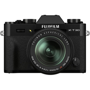 FUJIFILM X-T30 II Mirrorless Digital Camera with 18-55mm Lens | Black