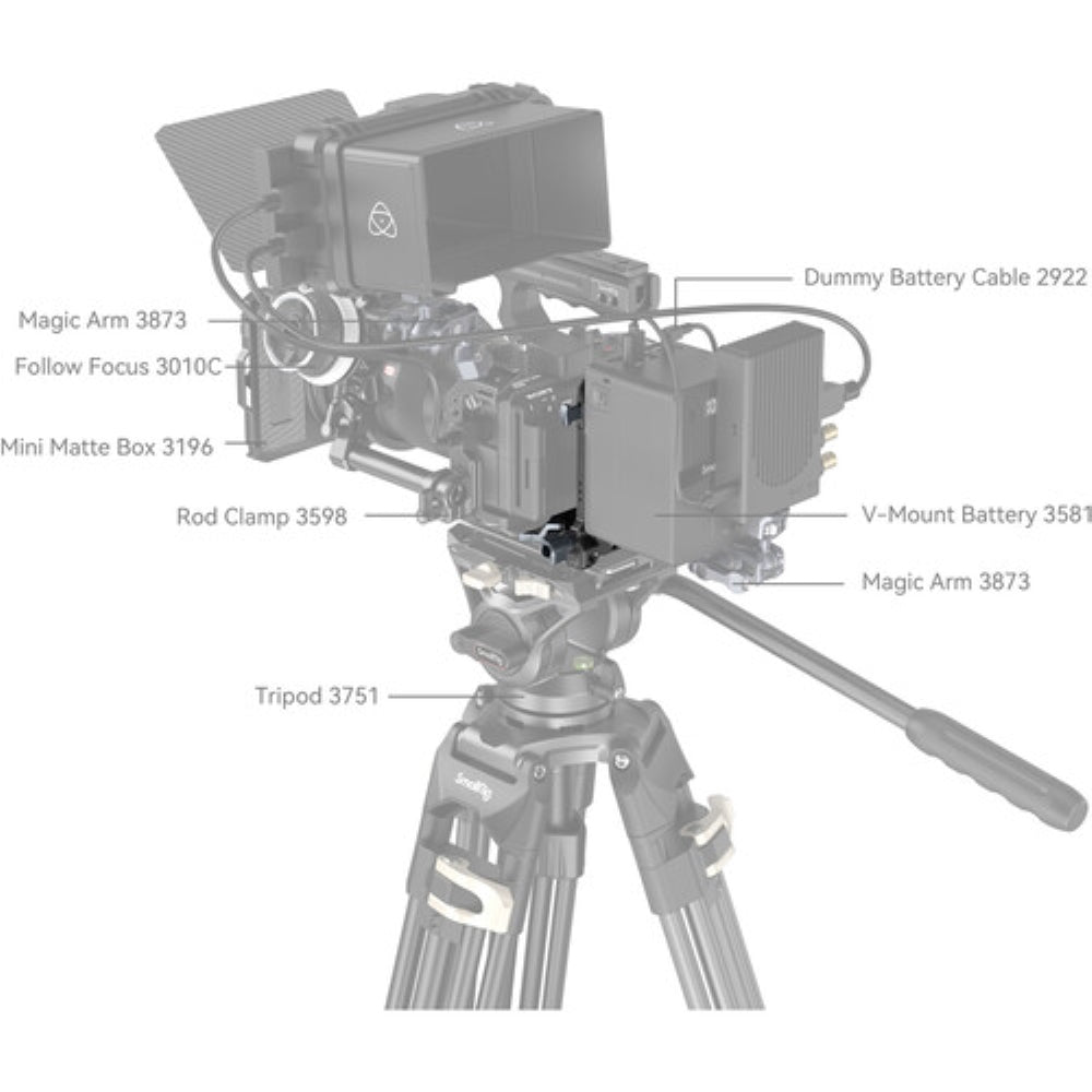 SmallRig Compact V-Mount Battery Mounting System