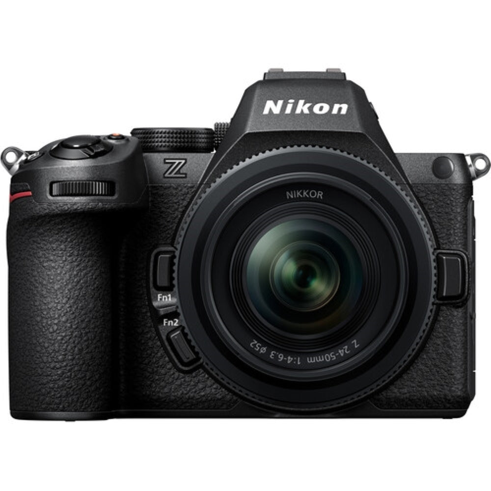 Nikon Z5 II Mirrorless Camera with 24-50mm f/4-6.3 Lens Bundle with Tamron 70-300mm f/4.5-6.3 Lens + 2 UV Filters + 128GB Card + Card Reader + Lens Cap Keeper + Cleaning Kit + Camera Bag (12 Items)