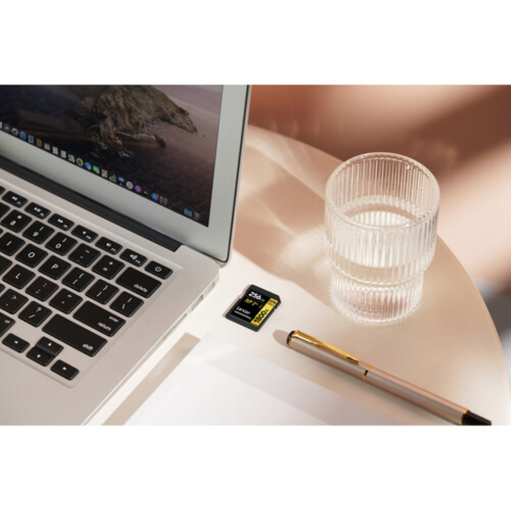 Lexar 256GB Professional 1800x UHS-II SDXC Memory Card | GOLD Series