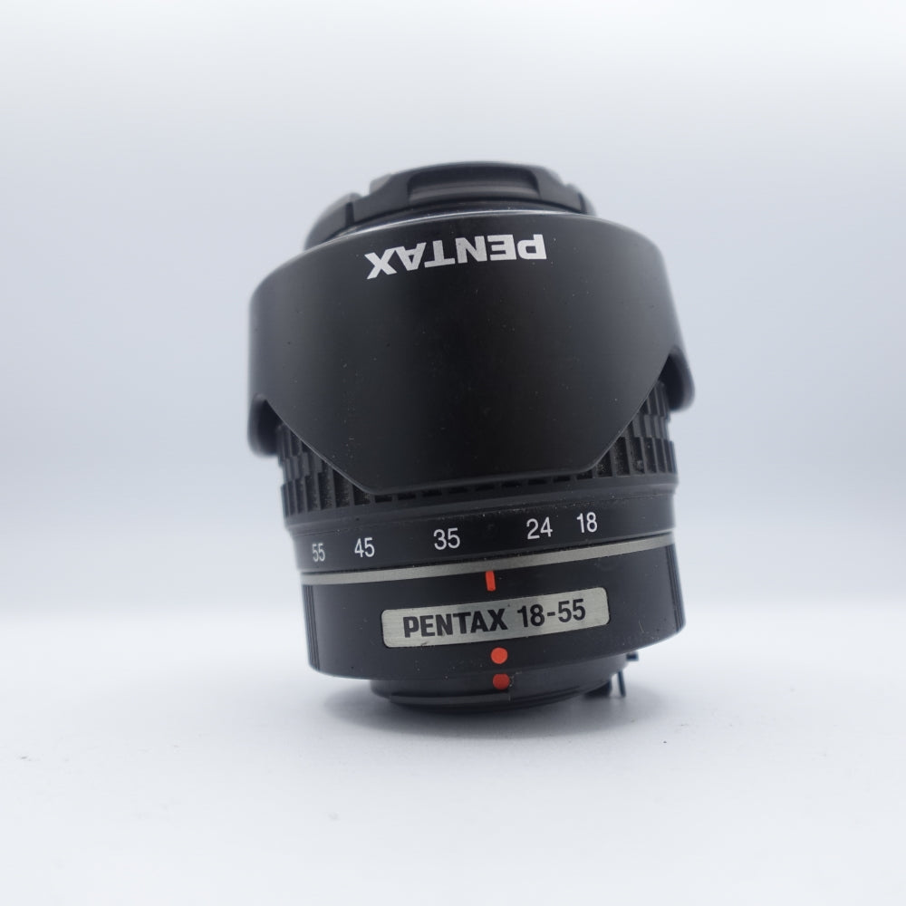 Used Pentax SMC Pentax-Dal 18-55mm f/3.5-5.6 AL Zoom Lens | Black | U9