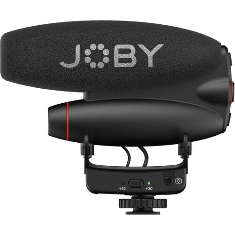 JOBY Wavo PRO DS Hybrid Analog/USB Camera-Mount Shotgun Microphone