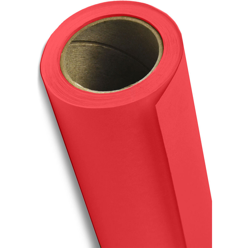 Savage Widetone Seamless Background Paper | 107" x 36', #08 Primary Red