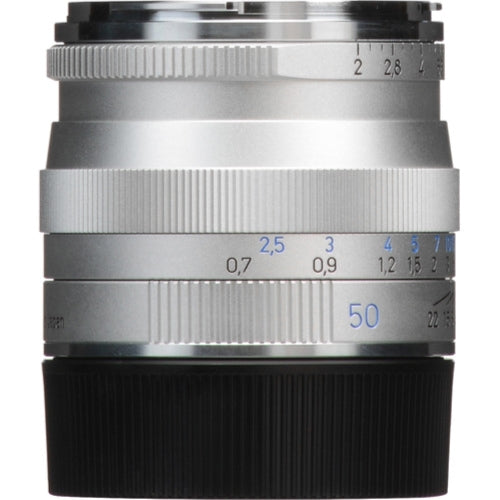 ZEISS Planar T* 50mm f/2 ZM Lens | Silver