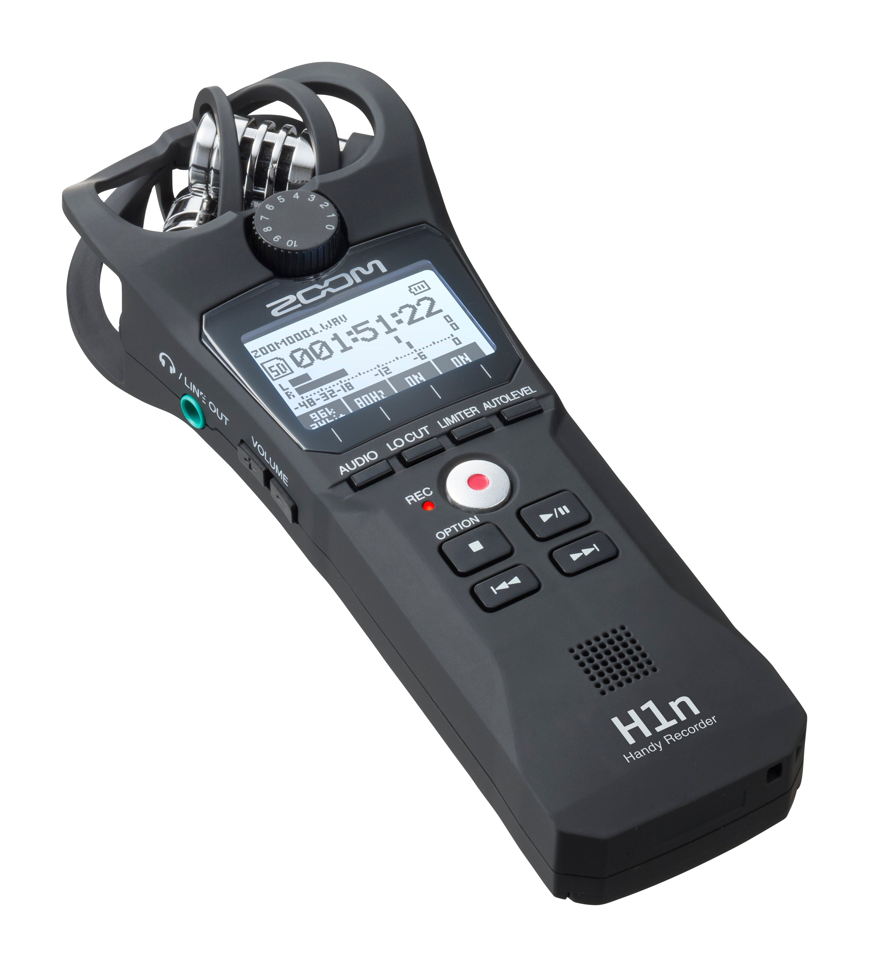 Zoom H1n Portable Handy Recorder - Value Pack
