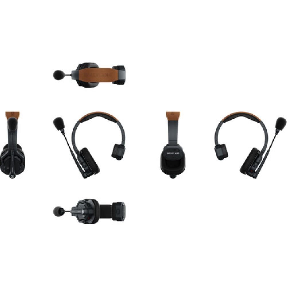 Hollyland Solidcom SE Global 2S 2-Person Full-Duplex Single-Ear Noise-Canceling Headset Intercom System | 2.4 GHz