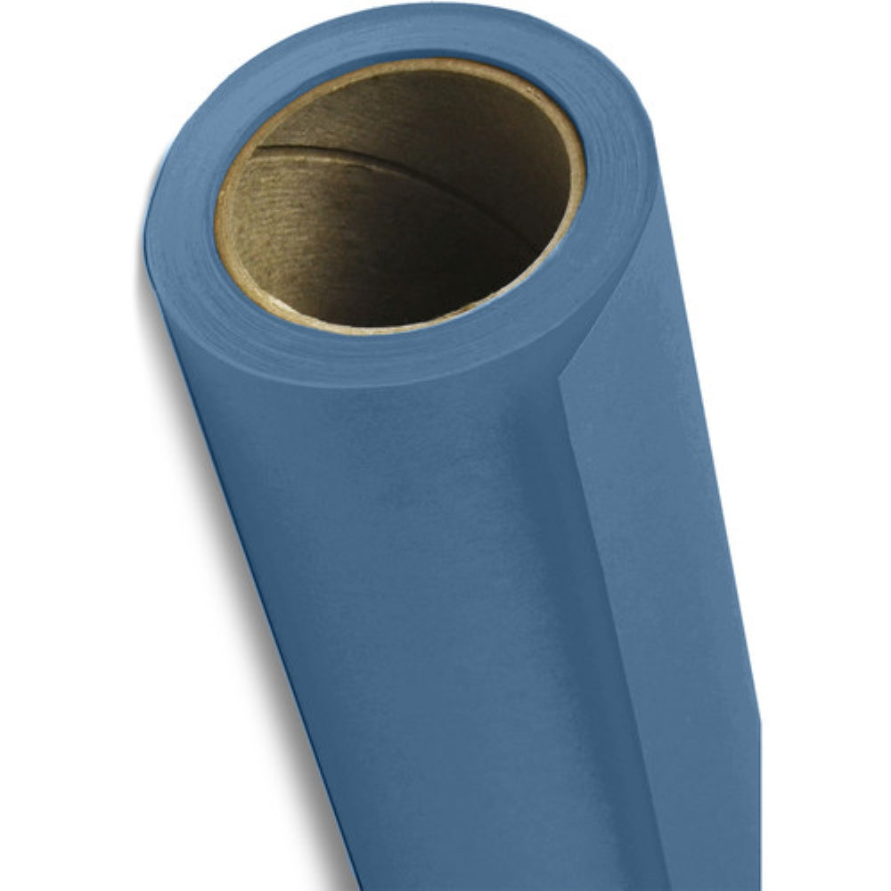 Savage Widetone Seamless Background Paper | 26" x 36', #64 Blue Jean