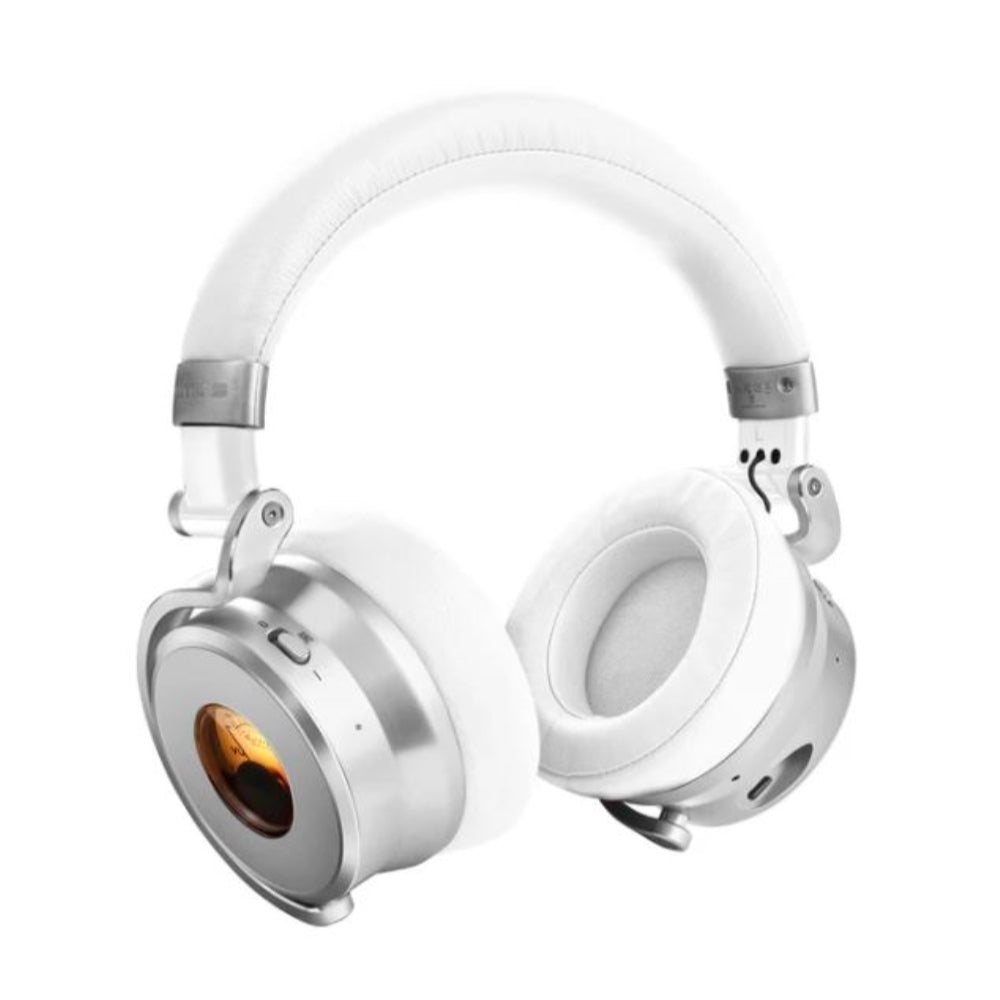 Meters OV-1-B-Connect Over-Ear Active Noise Canceling Bluetooth Headphones | White