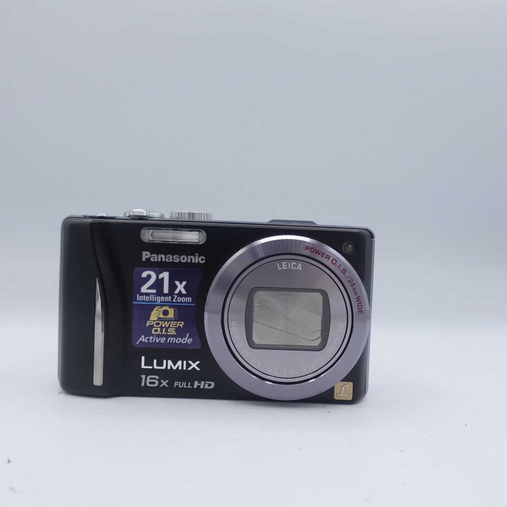 Used Panasonic Lumix DMC-ZS10 Digital Point and Shoot Camera | Black | U9+