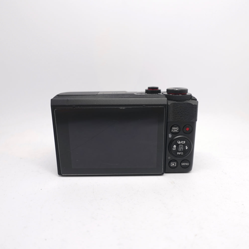 Used Canon PowerShot G7X Mark II Digital Point and Shoot Camera | Black | U9