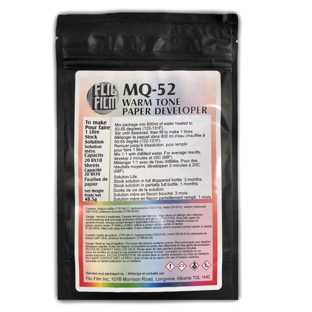 Flic Film MQ-52 Warm Tone Paper Developer | To Make 1L