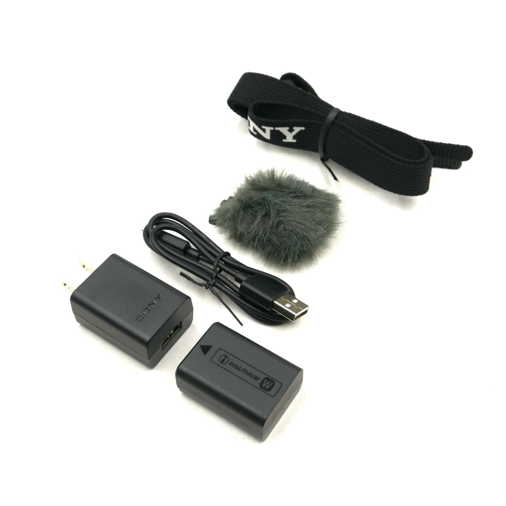 Sony ZV-E10 Mirrorless Camera with 16-50mm f/3.5-5.6 II Lens | Black **OPEN BOX**