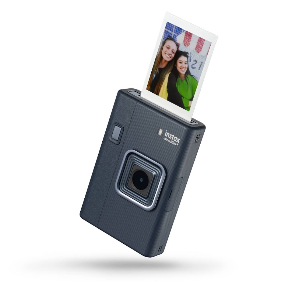 FUJIFILM INSTAX Mini LiPlay+ Hybrid Instant Camera | Midnight Blue