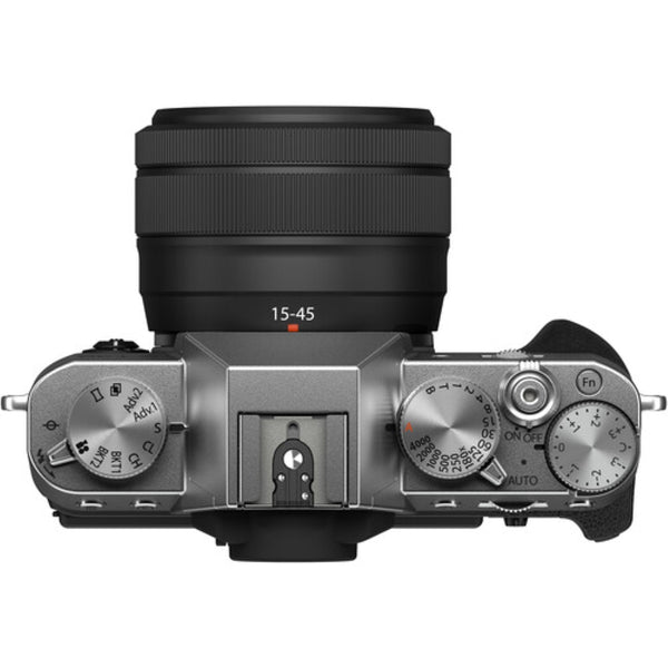 FUJIFILM X-T30 II Mirrorless Digital Camera with 15-45mm Lens | Silver