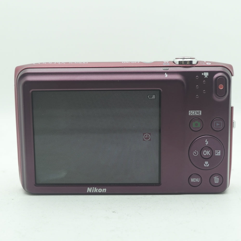 Used Nikon CoolPix S3500 | Red | U8