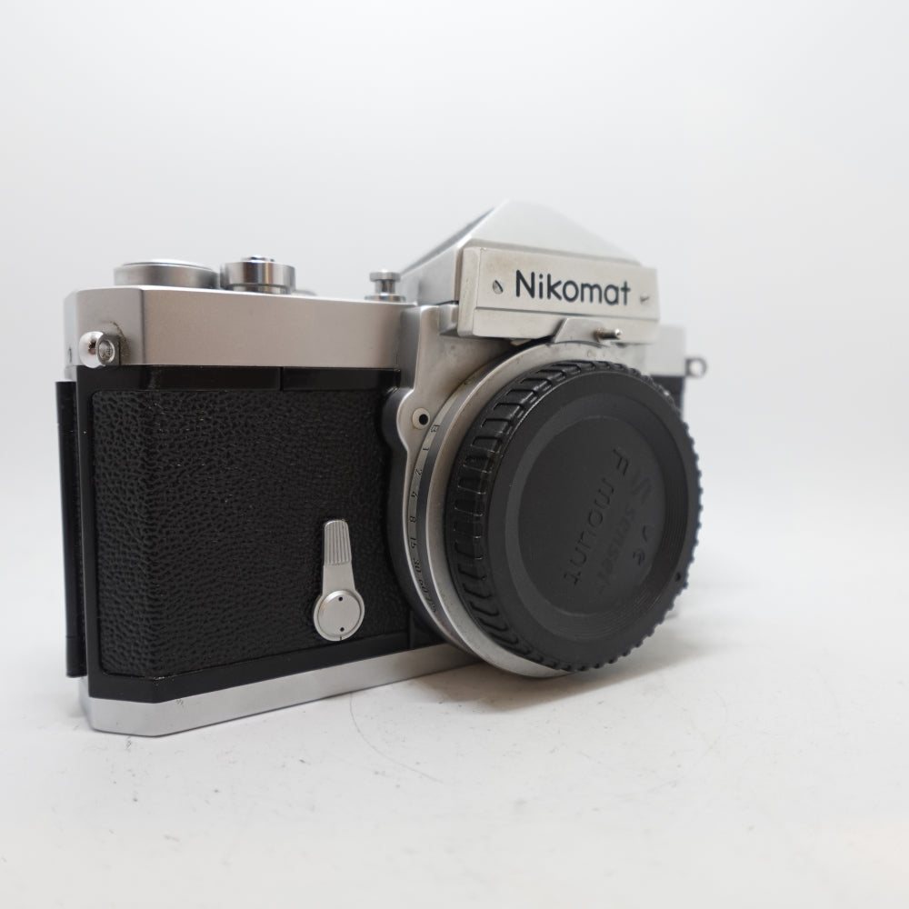 Used Nikon Nikomat FT 35mm SLR Camera Body | Chrome | U9