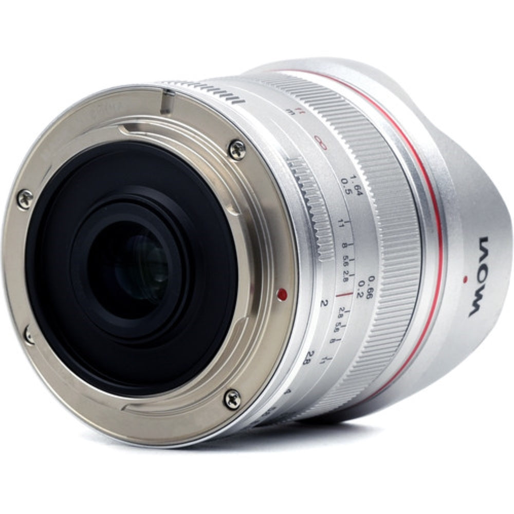 Laowa 7.5mm f/2 MFT Lens for Micro Four Thirds | Ultralight Version, Silver