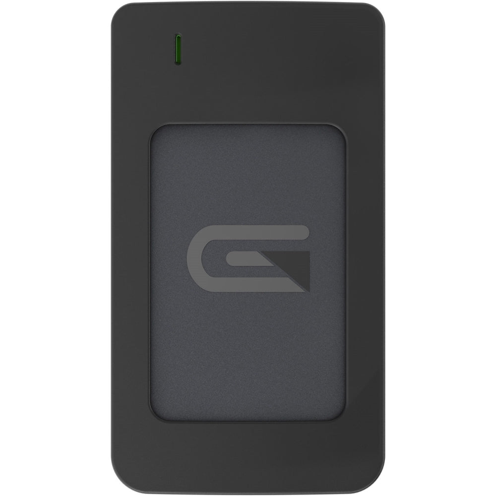 Glyph Technologies Atom RAID 1TB USB 3.1 Gen 2 Type-C External SSD | 2 x 500GB, Gray