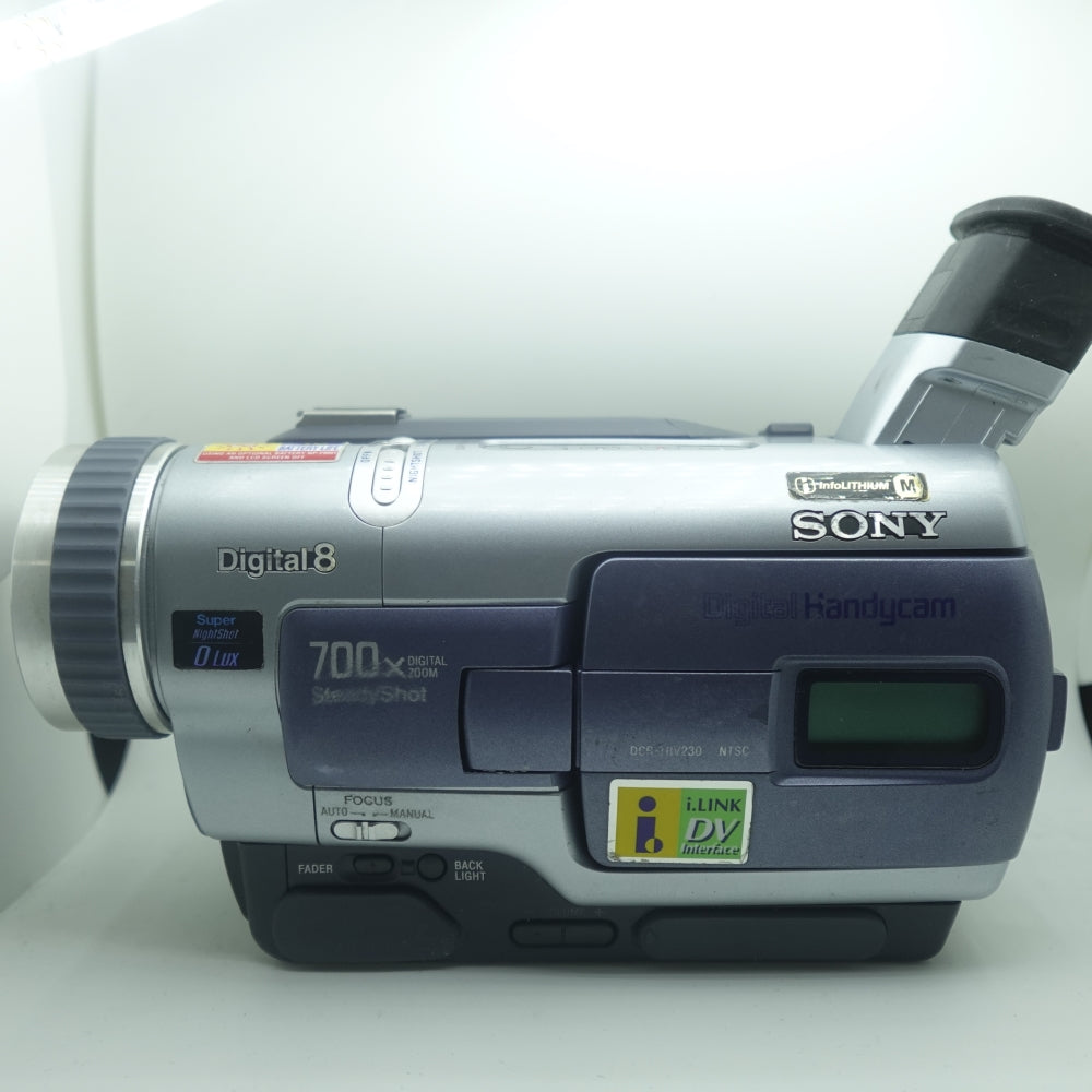 Used Sony digital Handycam DCR-TRV230 | 8mm | Silver | U8