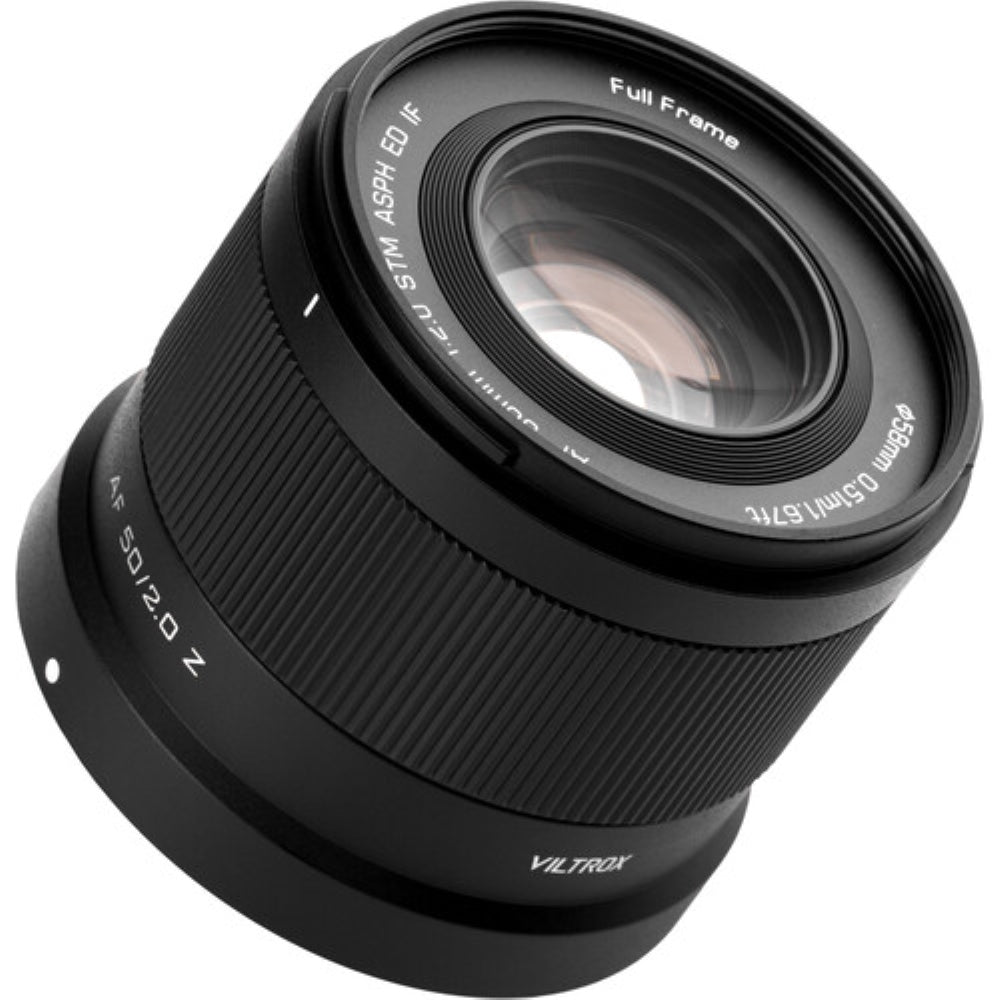 Viltrox AF 50mm f/2 Air Z Lens Compatible with Nikon Z Mount Bundle with UV Filter + Lens Cap Keeper + Cleaning Kit + Cleaning Cloth (5 Items)