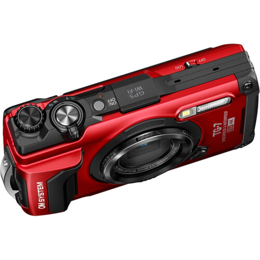 OM SYSTEM Tough TG-7 Digital Camera | Red
