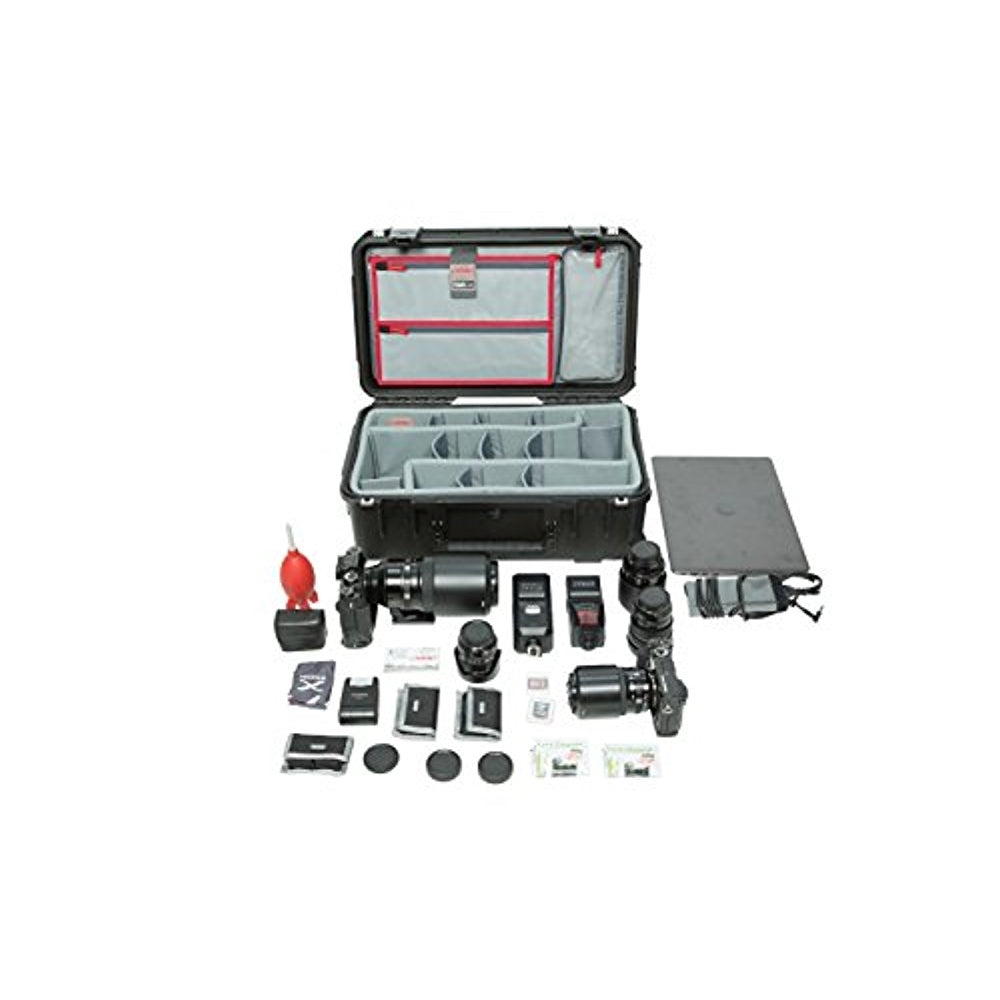 SKB iSeries 2011-7 Case with Think Tank Photo Dividers & Lid Organizer | Black