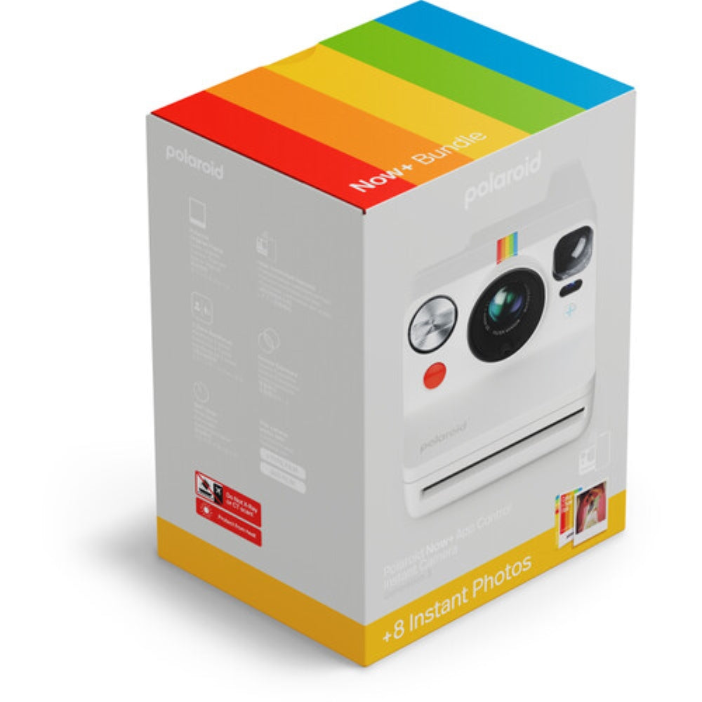 Polaroid Now+ Generation 3 i-Type Instant Camera Starter Set | White