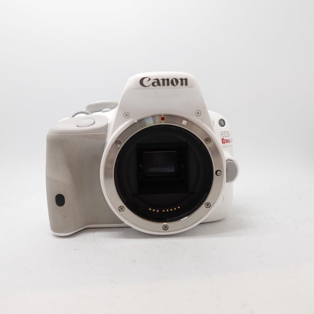 Used Canon EOS Rebel SL1 DSLR Camera Body | White | U9