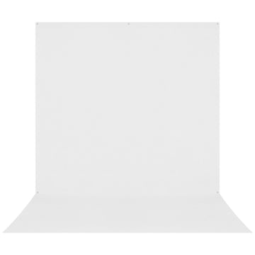 Westcott X-Drop Fabric Backdrop Sweep | High-Key White, 8 x 13'