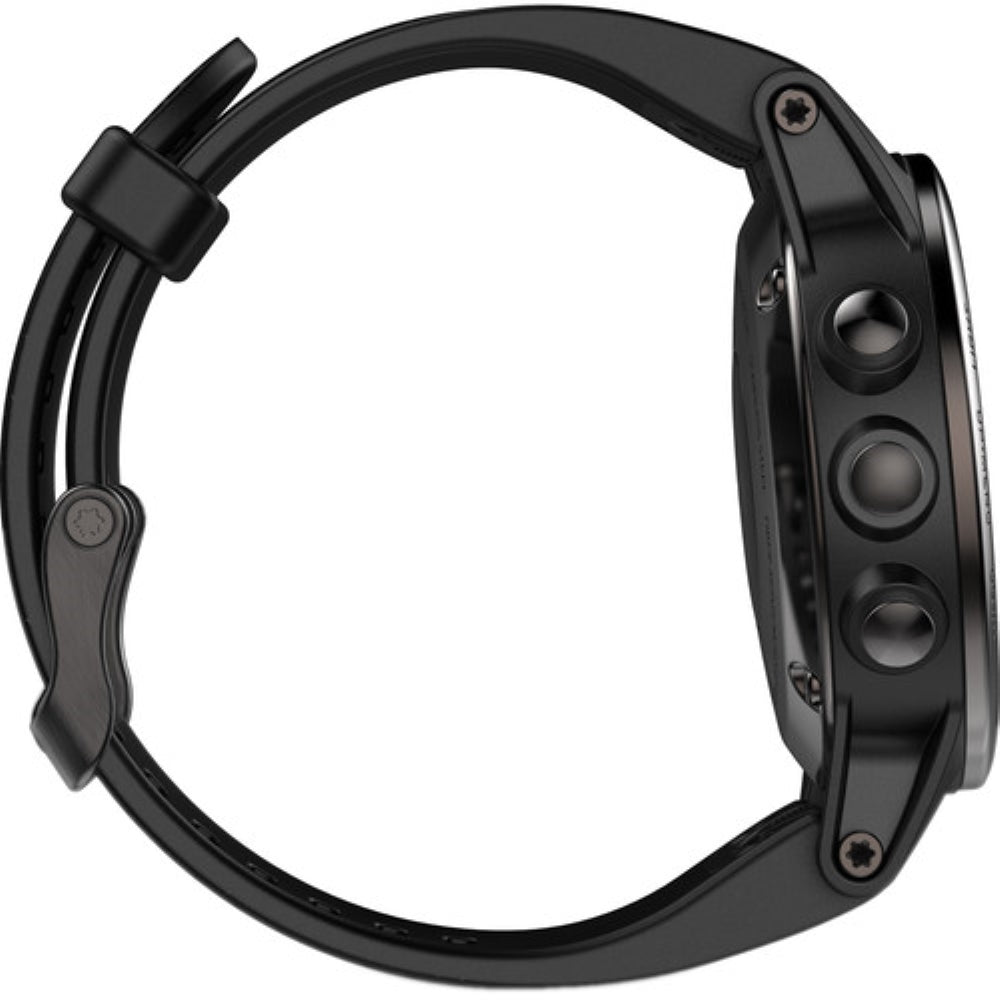 Garmin fenix 5S Sapphire Edition Multi-Sport Training GPS Watch | Black, Black Band