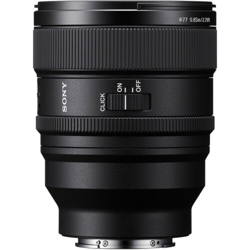Sony FE 85mm f/1.4 GM II Lens Bundle with 77mm UV Filter + Deluxe Photo Starter Kit + Microfiber Cleaning Cloth (4 Items)