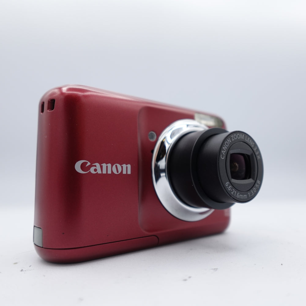 Used Canon PowerShot A800 Digital Point and Shoot Camera | Red | U8+