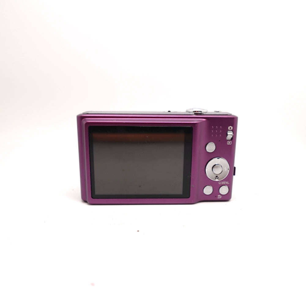 Used Panasonic Lumix DMC-FH25 Digital Point and Shoot Camera | Purple | U9