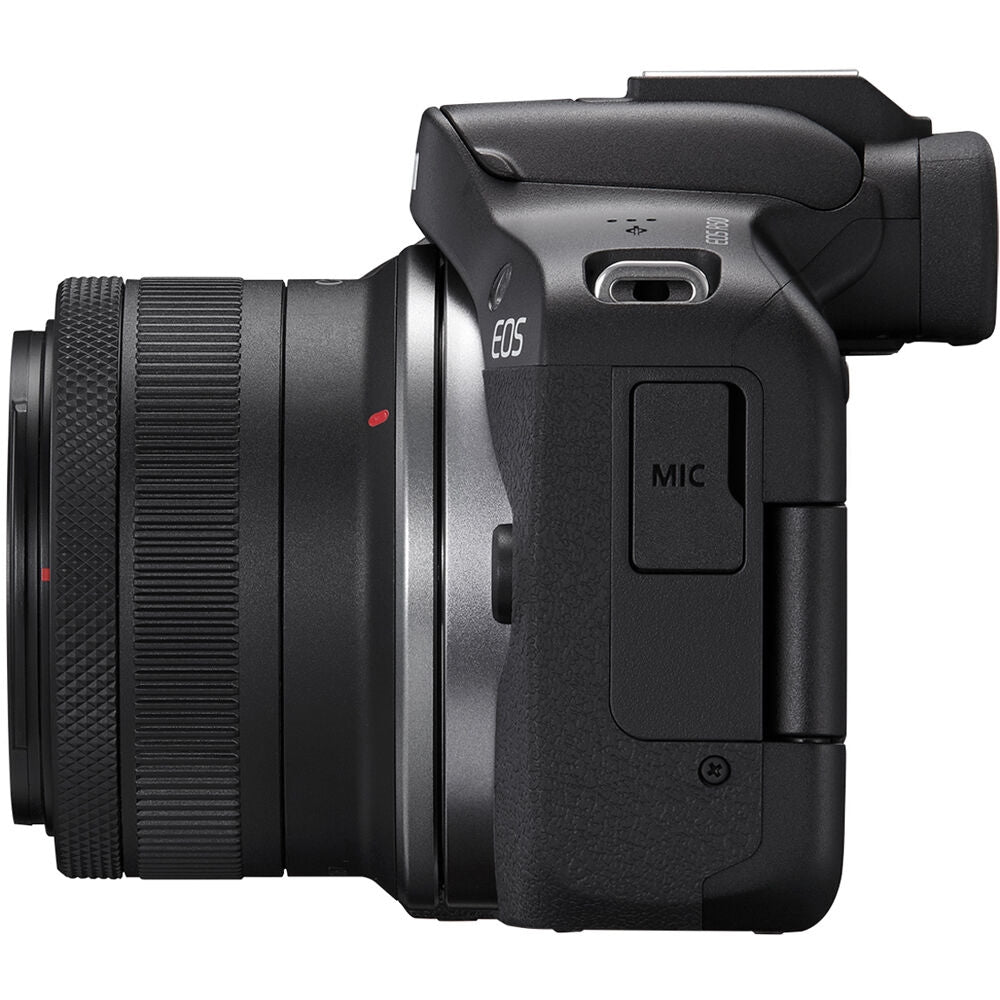 Canon EOS R50 Mirrorless Camera with 18-45mm Lens | Black