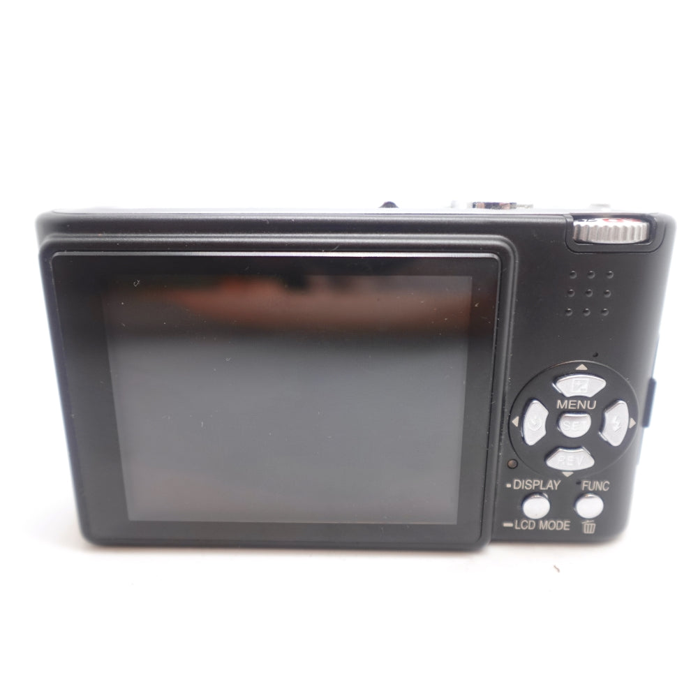Used Panasonic Lumix DMC-FX12 Digital Point and Shoot Camera | Black | U9