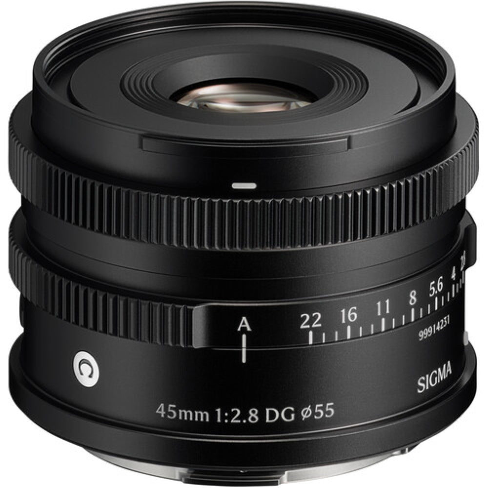Sigma 45mm f/2.8 DG Contemporary Lens | L-Mount, Black