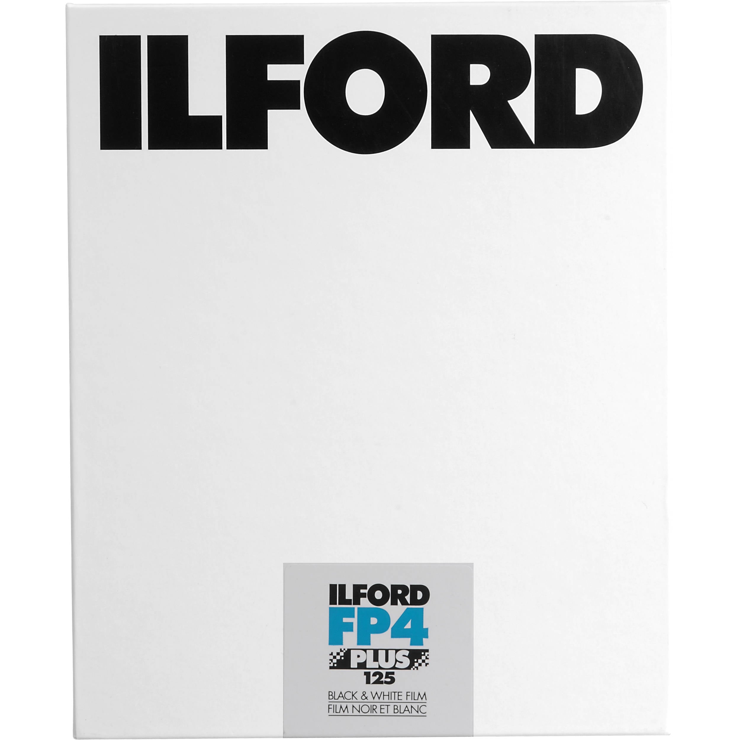 Ilford FP4 Plus Black and White Negative Film | 4 x 5", 25 Sheets