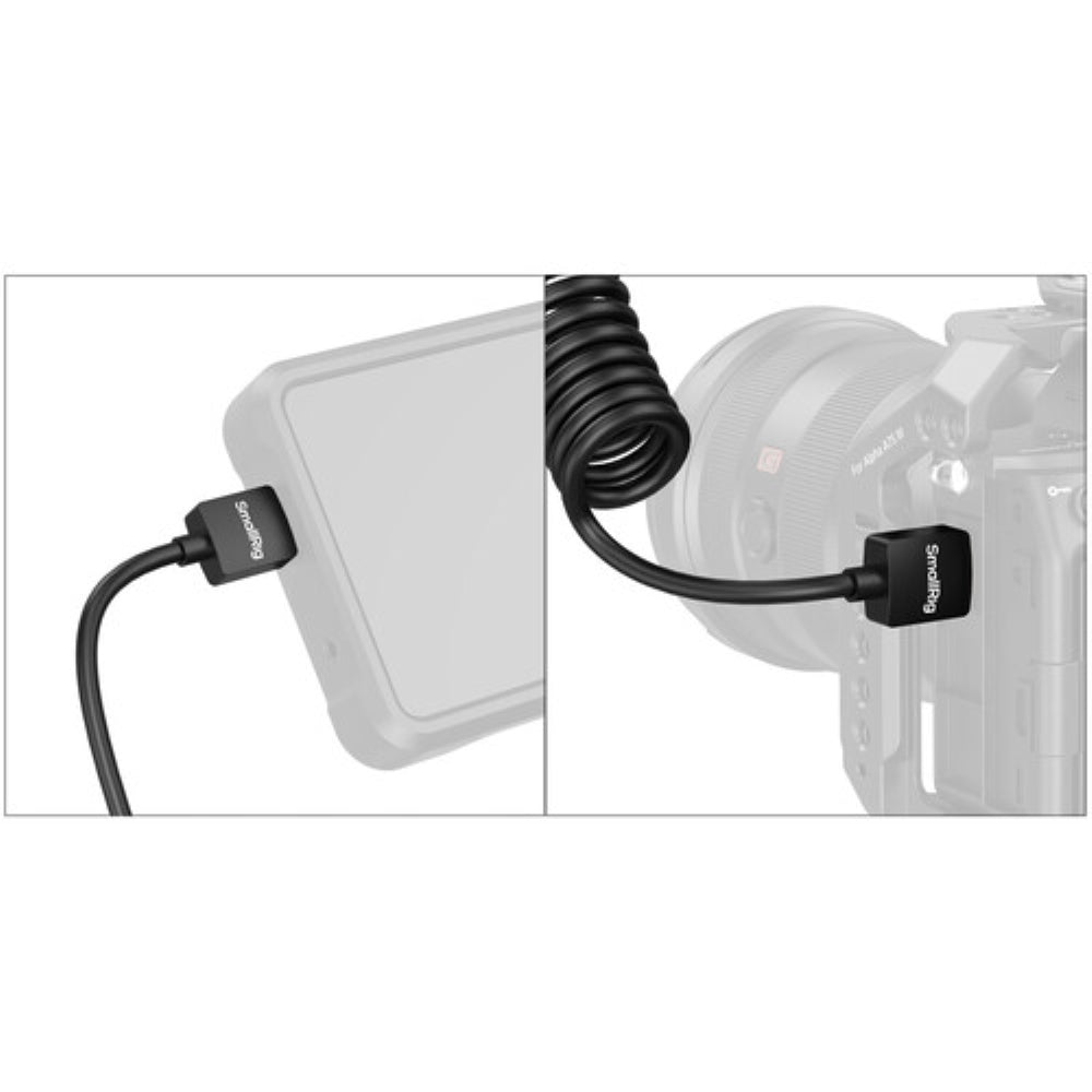 SmallRig Coiled HDMI Data Cable | 3.9"