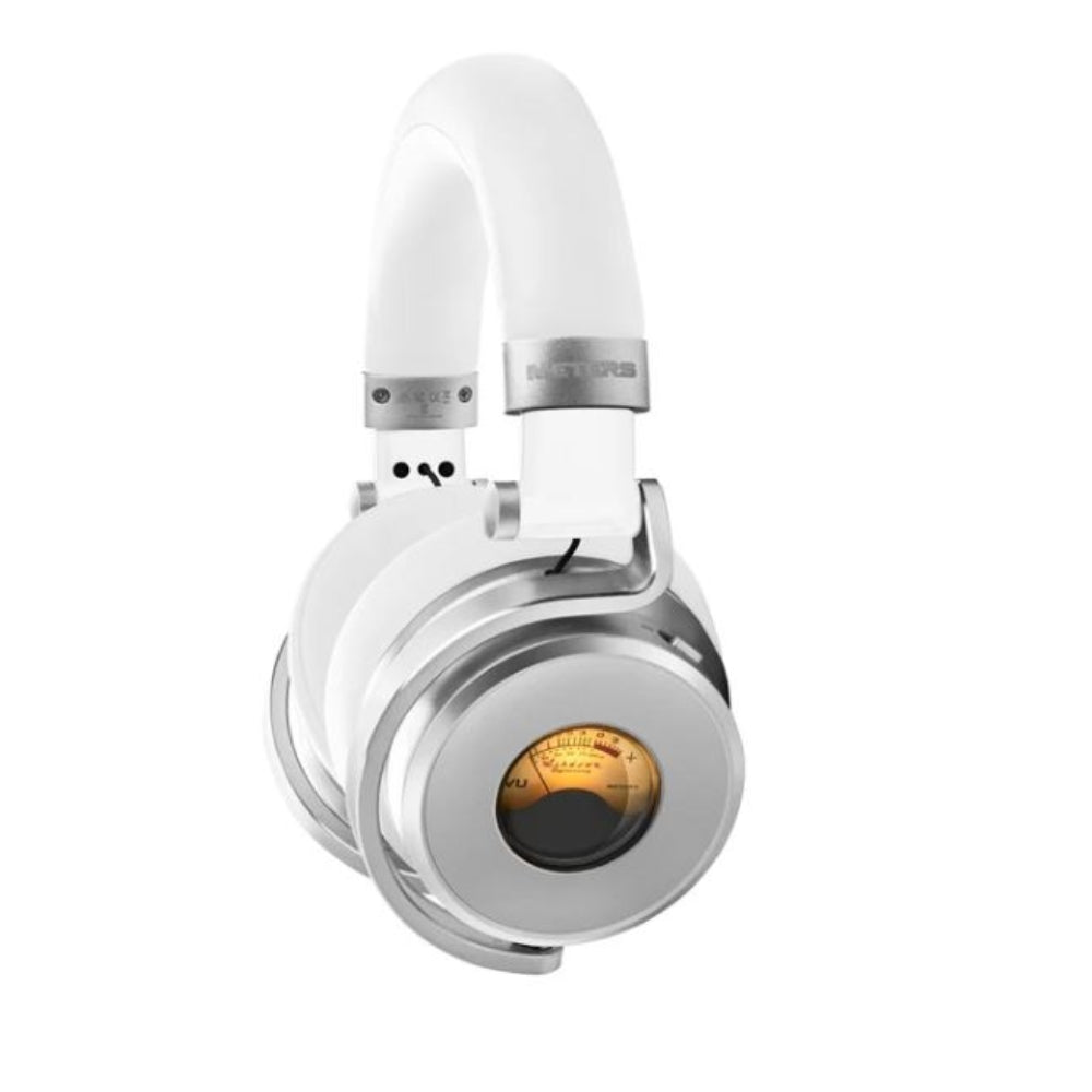 Meters OV-1-B-Connect Over-Ear Active Noise Canceling Bluetooth Headphones | White