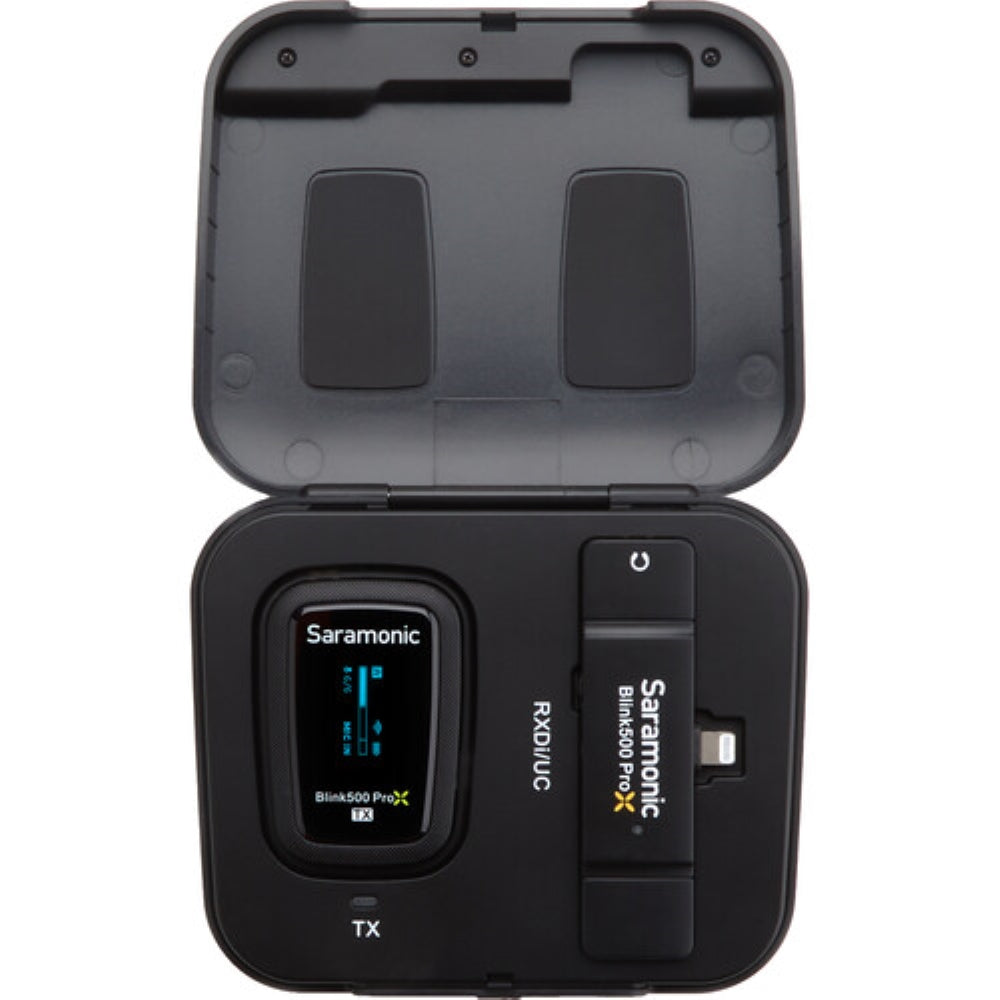 Saramonic Blink 500 ProX B3 Digital Camera-Mount Wireless Omni Lavalier Microphone System for Lightning Devices | 2.4 GHz